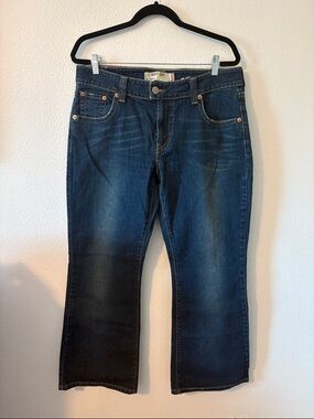 Vintage Levi's 515 Dark Blue Bootcut Jeans